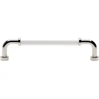 Beslag Design Brohult M Handle Cc 128 Mm Nickel Plated/ - Knoppen en deurgrepen Metaal White - 397046-11