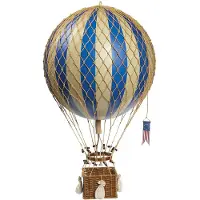 Authentic Models Royal Aero Luchtballon Blauw - Decoratieve accessoires Papier Blue - AP163D