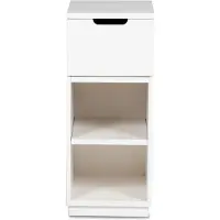 Mavis Aoko nachtkast 72 cm 1 lade Witlak