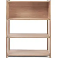 Gejst Sceene bookcase B Licht eikenhout