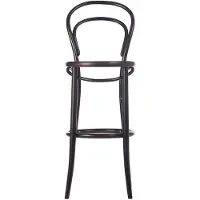 TON No 14 Barstool 61 Cm - Barkrukken Beuken Coffee - 311134000476