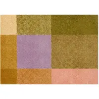 Heymat Mix Deurmat 60x85 Cm - Vloerkleden met motieven Gerecycled Pet Teklan - 50440