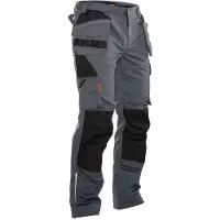 Jobman 2322 Craftsman Broek Donkergrijs/Zwart - Maat C56
