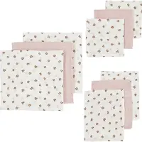 Meyco Baby Mini Panther starterset - 9-pack - hydrofiel - soft pink