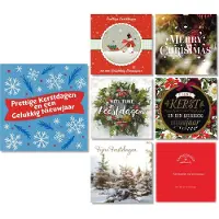 Hallmark Cards Hallmark - Expressions - 60 Kerstkaarten - Budget - Kerst - Nieuwjaar - 13 x 13 cm