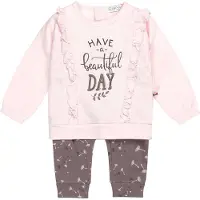 Dirkje Ooh LaLa Ruffles Pink maat 50 2-delige Set U44306-31 W22