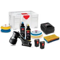 Rupes RU-HLR75/BETA 18V Li-ion Accu Polijstmachine set (2x 2.5Ah) - iBrid- in systainer met pads en pasta'