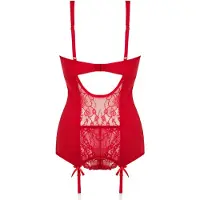 Christine le Duc - 2-delige Set Marzia rood - S/M