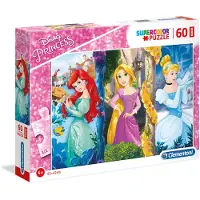 Clementoni - Puzzel - 60 Stukjes - Disney Princess - Puzzel Voor Kinderen Vanaf 4 Jaar