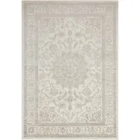 Casa Caron Vloerkleed Orient Edwin | katoen wit 230x160 cm vloerkleden | NADUVI