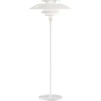 Louis Poulsen PH 80 dimbaar vloerlamp Wit-wit opaalglas