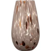 Bloomingville Artem Vaas, Bruin, Glas