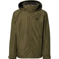 Helly Hansen Outdoorjas 'Dubliner' olijfgroen / zwart