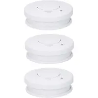 Grundig Rookmelder - 3x - wit - optische rookmelder - infrarood - 10 cm