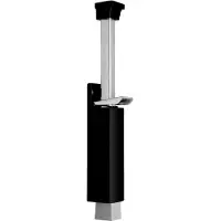 Deni Deurvastzetter voetstift 32x242 mm zwart