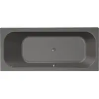Xenz Lagoon Compact badkuip rechts 170x75x45cm antraciet
