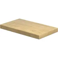 Proline Top Fontein Afdekplaat 40x23cm Dekor - Ideal Oak - 8718835150785 - Wastafels, Fonteinen, Topbladen