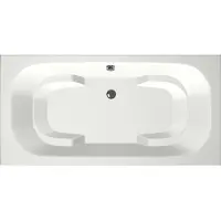 Xenz Tanga Ligbad 180x90x48cm Edelweis
