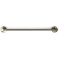 BLUE LABEL Vida Handdoekhouder - 65cm - Geborsteld Nikkel PVD - Messing - Accessoires, Handdoekhouders, Handdoekstangen - 8711802074121