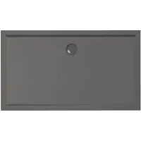 Xenz Mariana Plus rechthoekige douchebak acryl 160x90cm antraciet