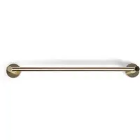 BLUE LABEL Vida Handdoekhouder 45cm - Geborsteld Goud PVD - Messing - Accessoires, Handdoekhouders, Handdoekstangen - 8711802000526