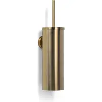 BLUE LABEL Vida Toiletborstelhouder Wand - Geborsteld Goud PVD - Messing - Accessoires, Toilet accessoires, Toiletborstelhouders - 8711802000373