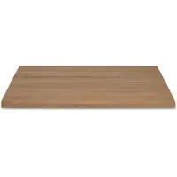 BLUE LABEL Hylde Massief Eikenhouten Wastafelblad 90x50x3cm - Badkamermeubels, Wastafelbladen - 5705154097740