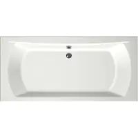 Xenz Robijn inbouw bad 190x90 cm mat wit