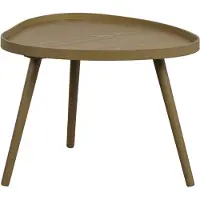 Woood Mae Bijzettafel - Grenen/MDF - Sepia - 40x61x50