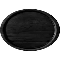 &tradition Collect SC64 - SC65 Dienblad Black Lacquered Oak | SC65: 54 x 38cm