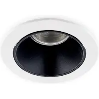 Groenovatie Inbouwspot Rond - Kantelbaar- Ø85mm - Wit - Zwart - GU10 Fitting