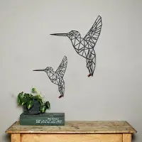 Fabryk Design FBRK. Geometrische Kolibrie set - Copper Metallic