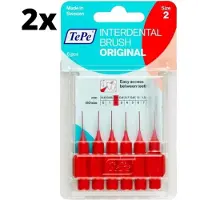 Tepe Ragers Rood 0,5mm - 2 x 6 stuks - Voordeelverpakking