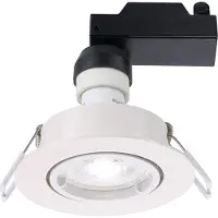 Sylvania - Inbouwspot LED - GU10 - 345 Lm - IP20 - Wit - Armaturen
