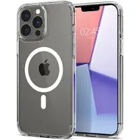 Spigen Ultra Hybrid Backcover MagSafe voor de Apple iPhone 13 Pro Max - Crystal Clear