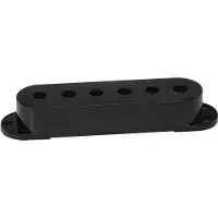 Boston SPC-62-BK pickup cover single coil, 52mm spacing, 82,0-70,0x18,0mm, 3 stuks, zwart