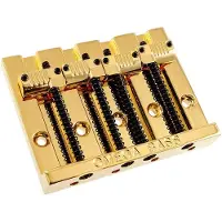 AllParts BB3351002 Gouden Omega Basbrug voor 4 Snaren