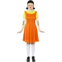 Amscan kostuum Squid game - Young hee Doll Deluke maat L
