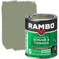 Rambo Pantserbeits Schuur&Tuinhuis Zijdeglans Transparant Loofgroen 1215 750 ML