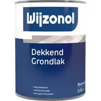 Wijzonol Dekkend Grondlak | Grondverf Buiten 500 ML - Kleur|1|2