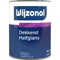 Wijzonol Dekkend Halfglans | Lakverf Buiten 500 ML - Kleur|1|2