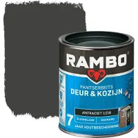 Rambo Pantserbeits Deur & Kozijn zijdeglans dekkend antracietgrijs 750 ml