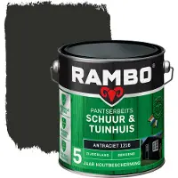 Rambo Beits Pantser - Antraciet - Zijdeglans 2.5l