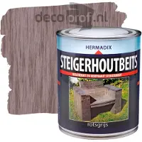 Hermadix Steigerhoutbeits rotsgrijs 750 ml