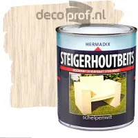 Hermadix Steigerhoutbeits schelpenwit 750 ml