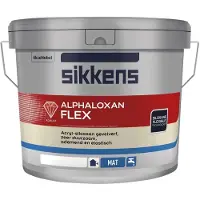 Sikkens Alphaloxan Flex | Matte Gevelverf 10 LTR - Donkere kleur|1