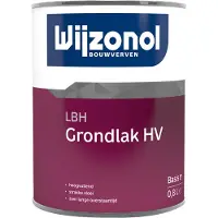 Wijzonol LBH Grondlak HV | Grond- en Voorlak Buiten 1 LTR - Wit