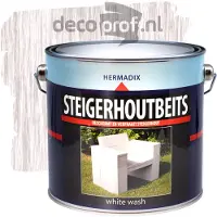Hermadix Steigerhoutbeits Whitewash 2,5 LTR