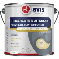 Avis Timbercote Buitenlak Zijdeglans Kleurloos 2,5 LTR