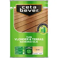 Cetabever Vlonder & Terras Bankirai Olie - Blank - 4L